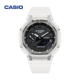 Montre Casio G-Shock Transparant Blanc , Fond noir