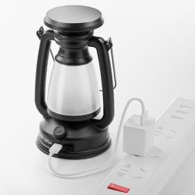 Lampe de camping classique chargement USB de type C lumière ambiante extérieure